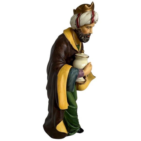 Vintage Wise Men Nativity Porcelain Replacement – O’Well Grandeur Noel Christmas - Picture 9 of 10